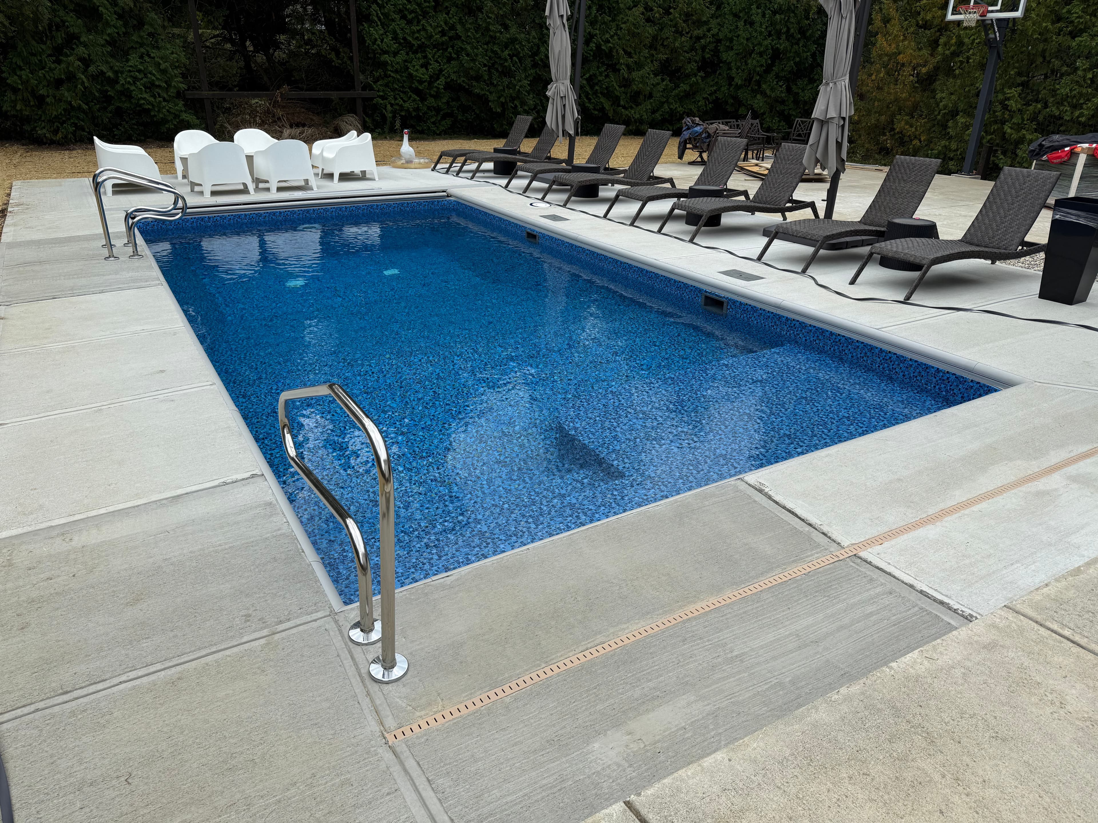Project Stunning Pool Installation in Lawrence IN image