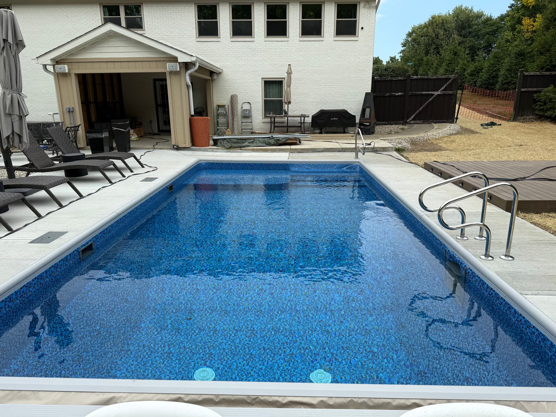 Gallery photos for Stunning Pool Installation in Lawrence IN: Image #2
