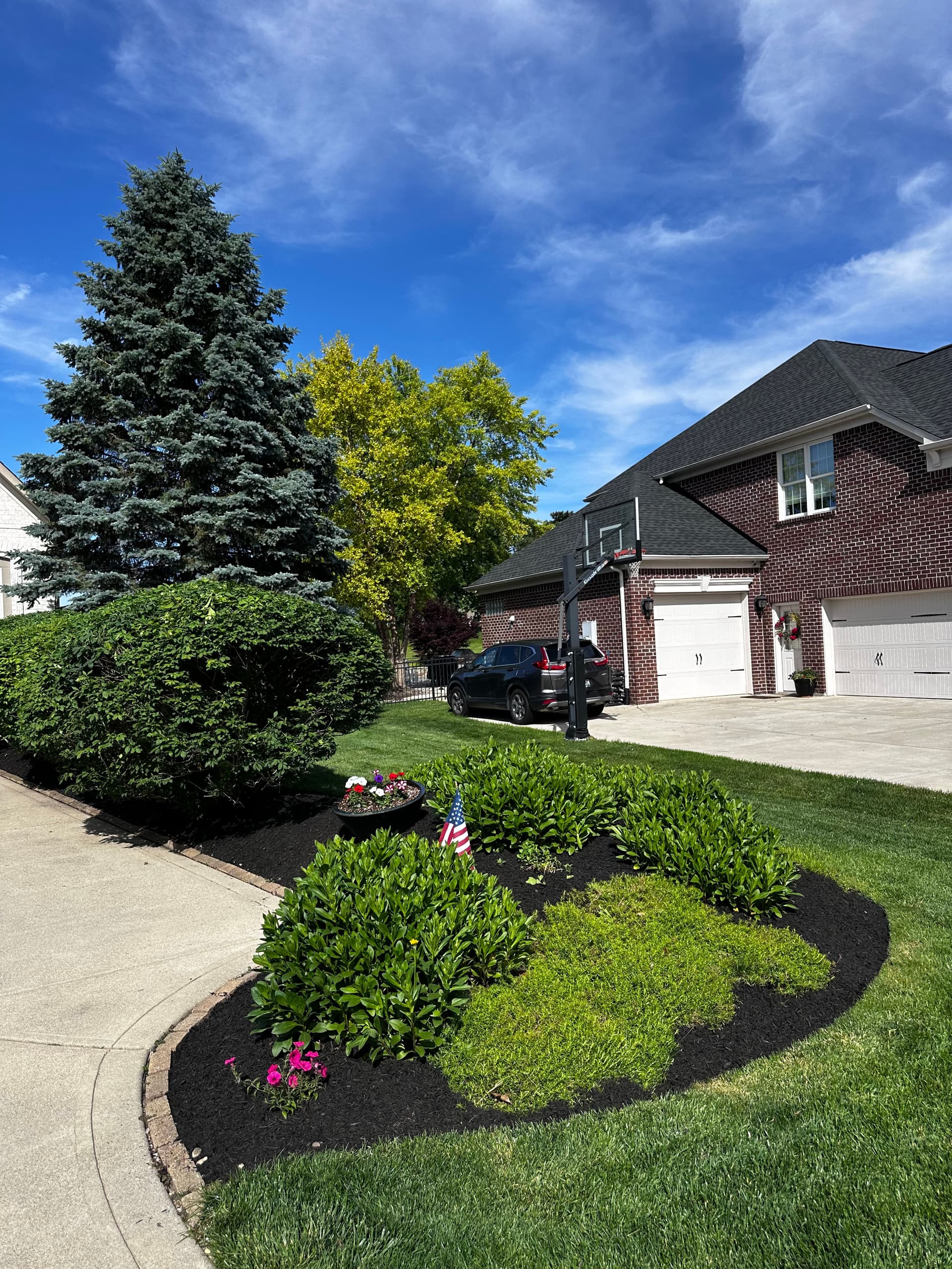 Mulch Refresh That Makes the Whole Yard Pop in Noblesville image