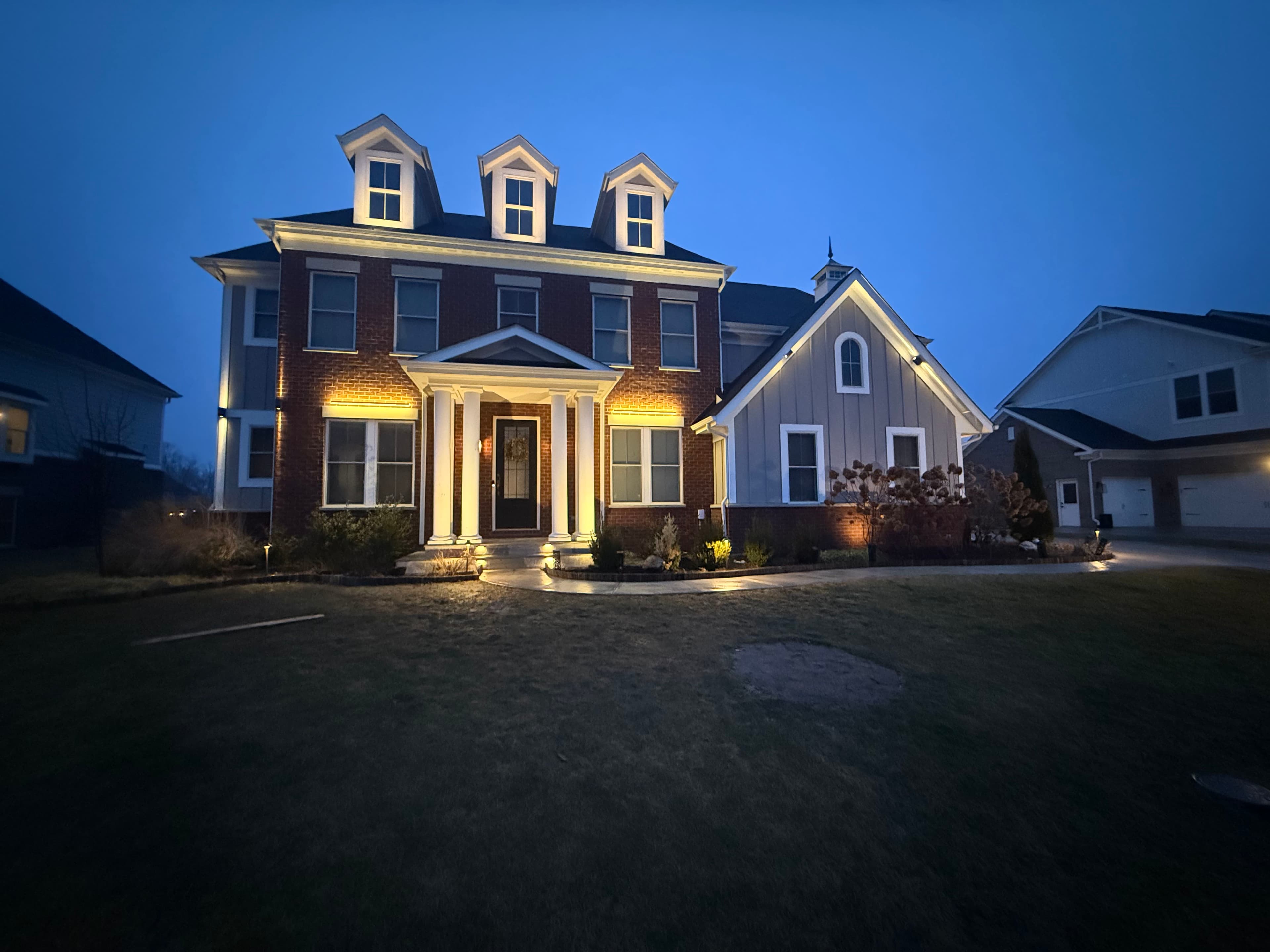 Project Inviting Porch and Lighting Design in Fishers image