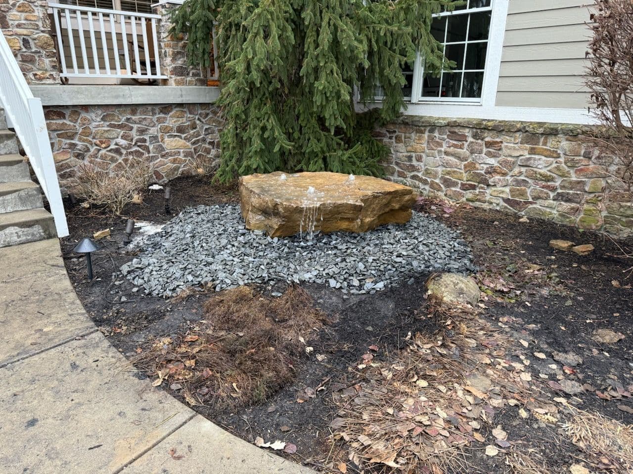 Project Creating a Serene Water Feature in Fishers image