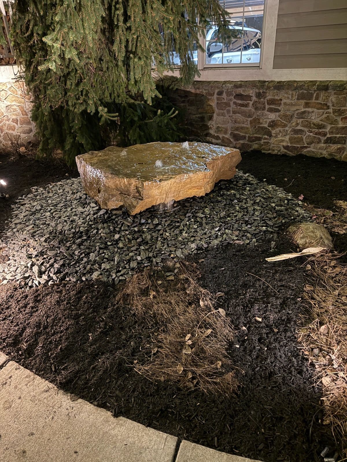 Serenity in Fishers - Our Custom Water Element Design image