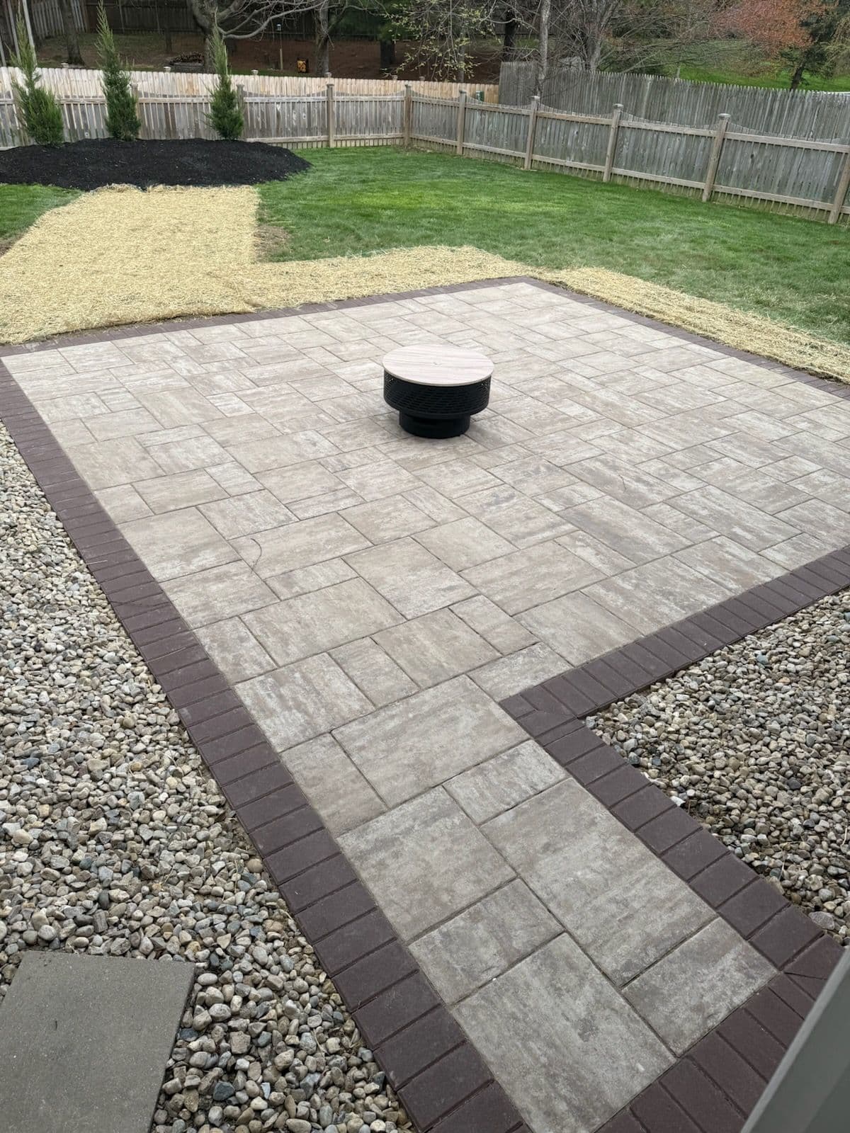 Project Cozy Patio and Fire Pit in Fishers image
