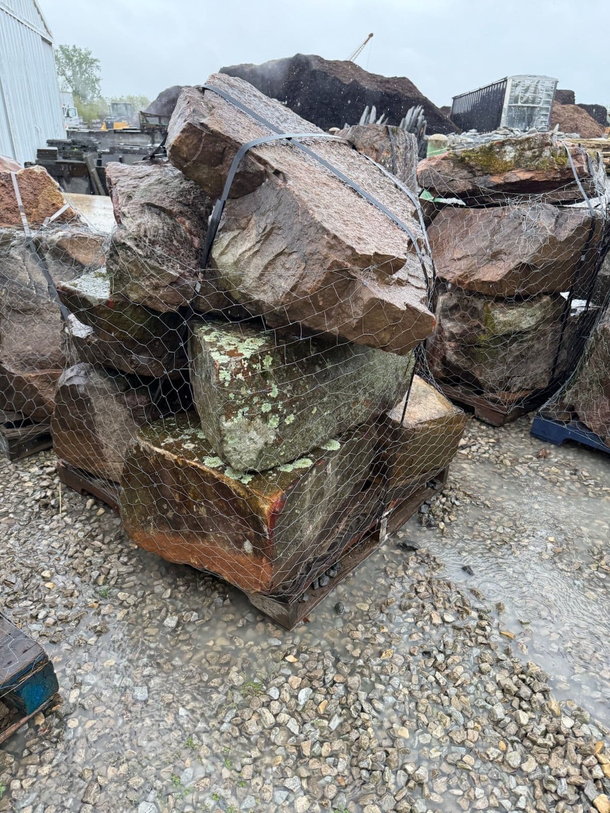 Explore Quality Stone Selection at Fishers Landscapers image