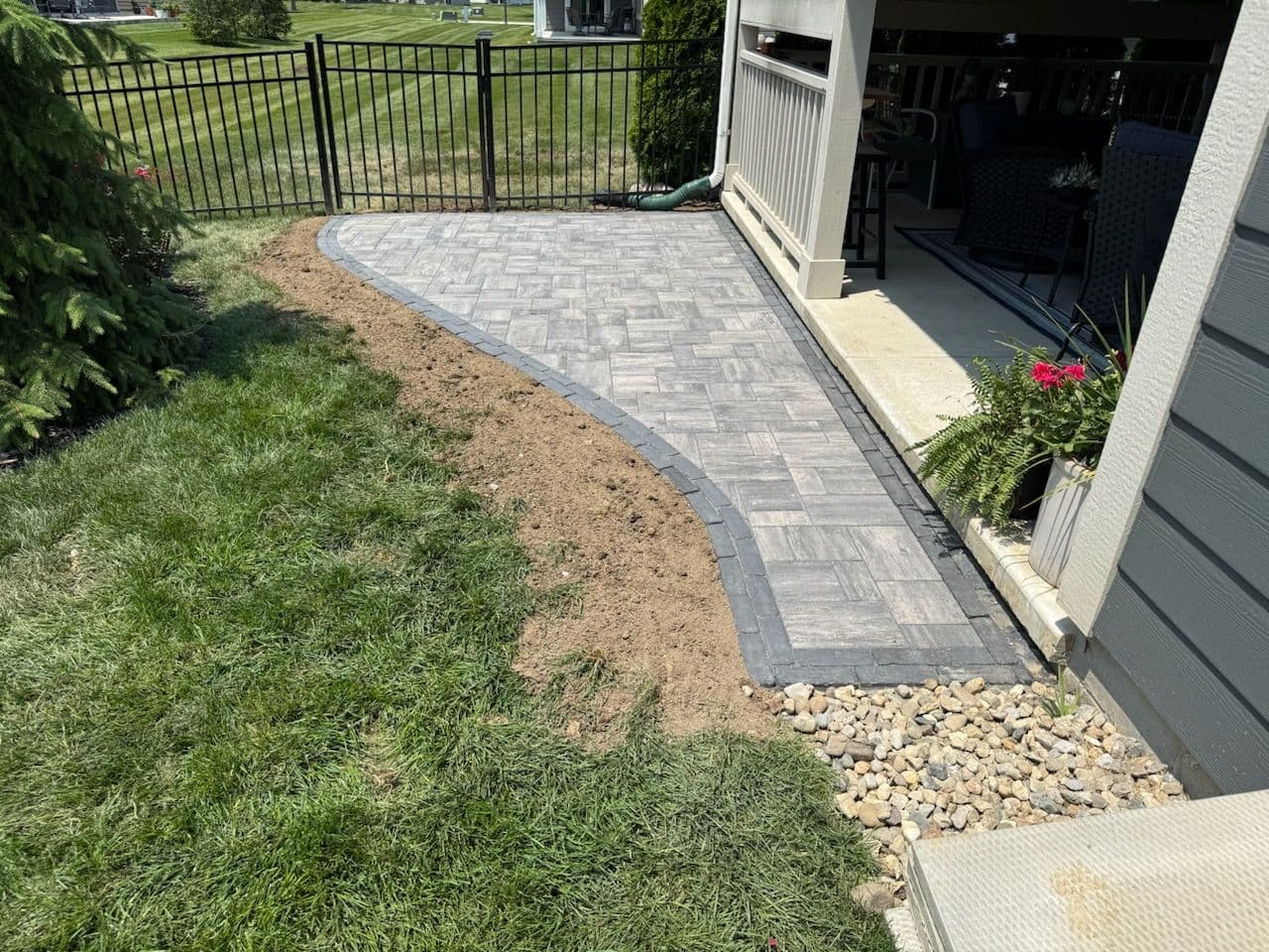 Crafted Paver Patio in McCordsville image