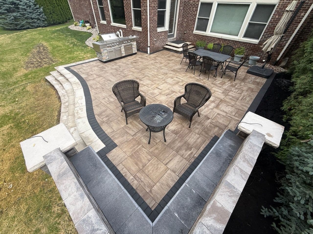 Project Transformative Paver Patio Project in Fishers image