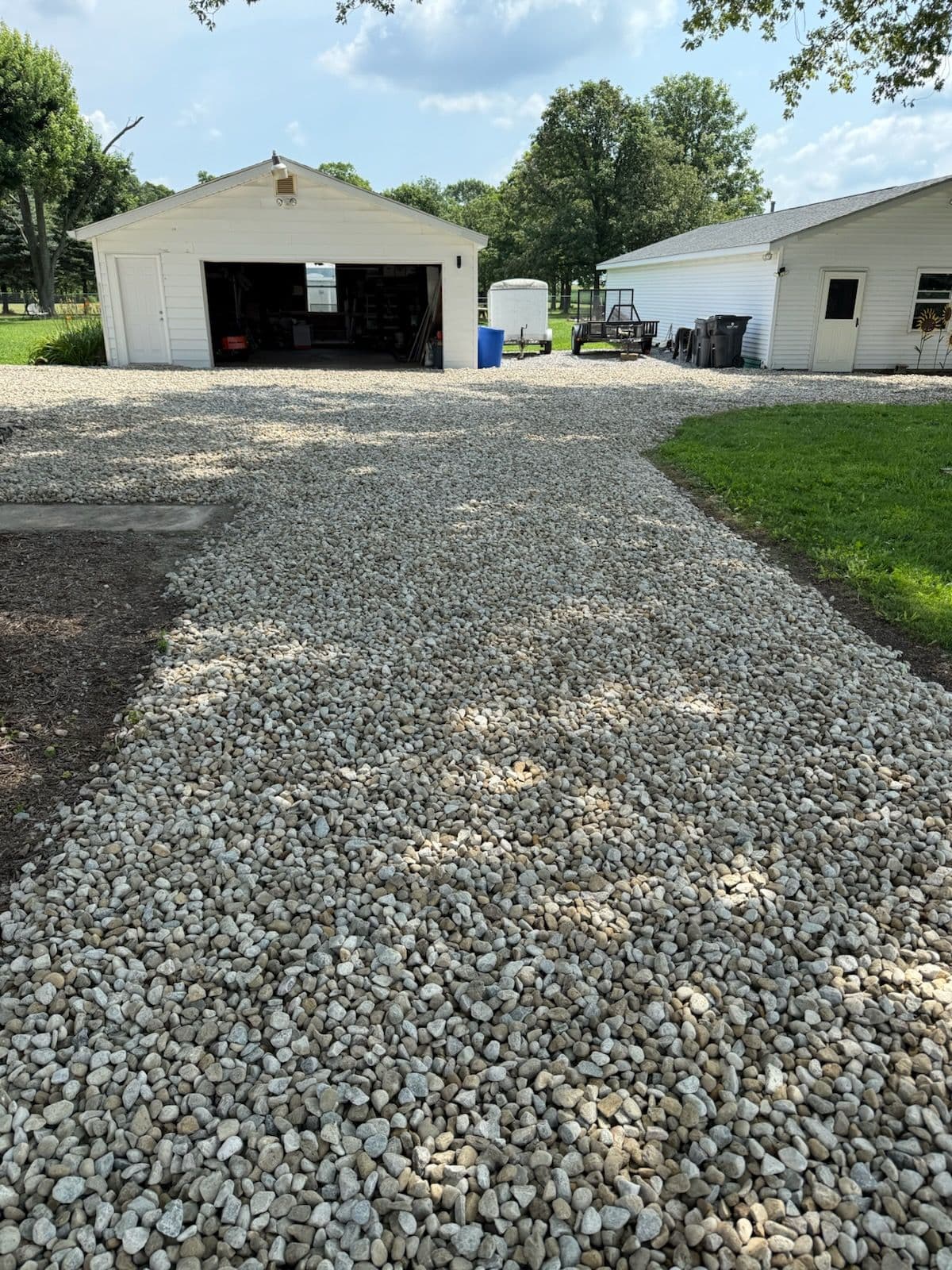 Gravel Driveway Installation in Pendleton image